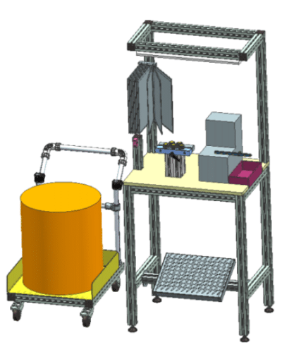 Poste d'insertion Barrel Grip